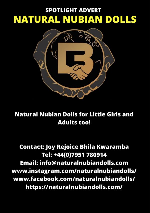 Natural Nubian Dolls for Little Girls and Adults too!
